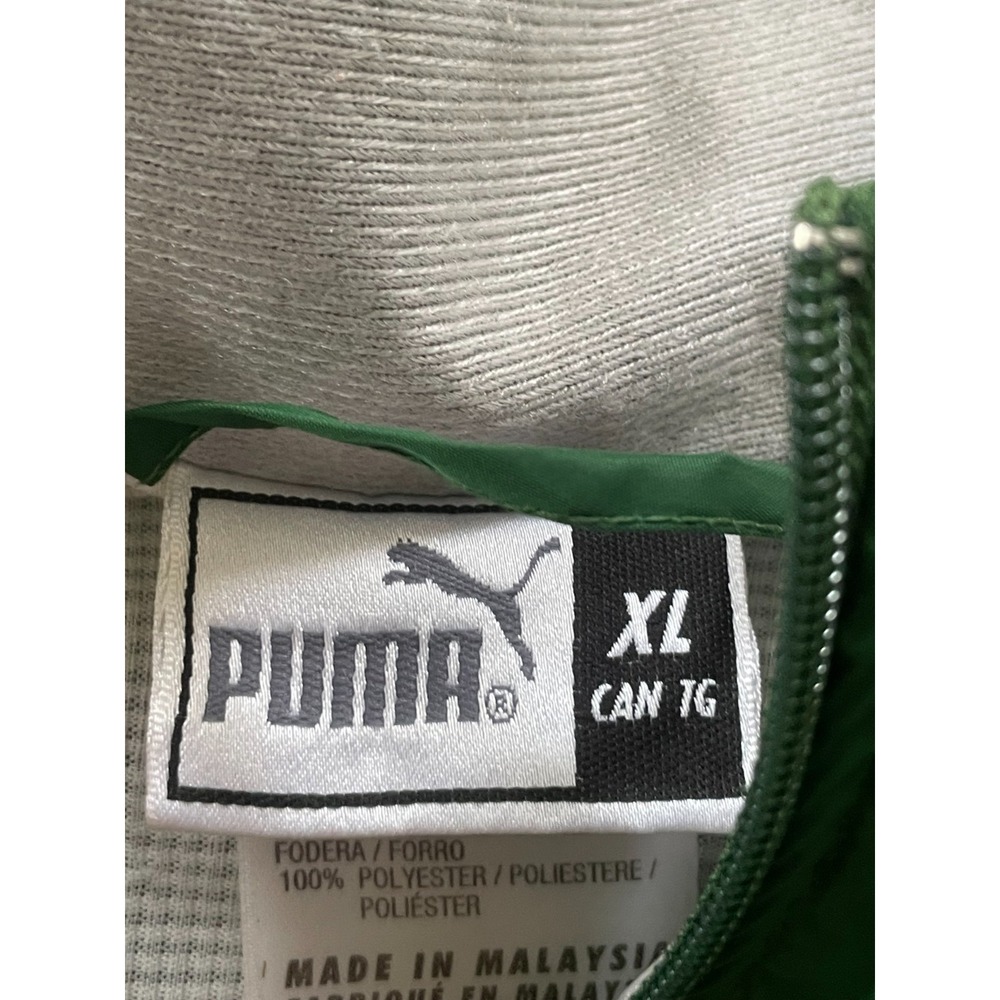 90s Vintage 7up Puma XL Mens Nylon Jacket Embroidered Collab Windbreaker Track - Picture 3 of 16